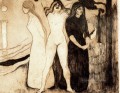 the women 1895 Edvard Munch